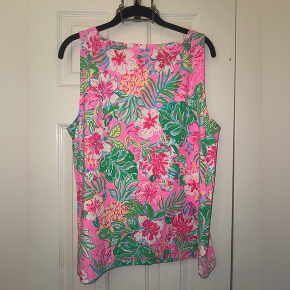 EUC Lilly Pulitzer Renay tank UPF 50+ in Journey to the Jungle - Picture 4 of 7
